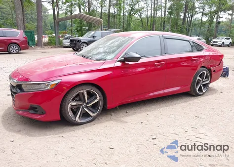 2022 Honda Accord Sport Special Edition из США, поврежденный, VIN 1HGCV1F4XNA044833